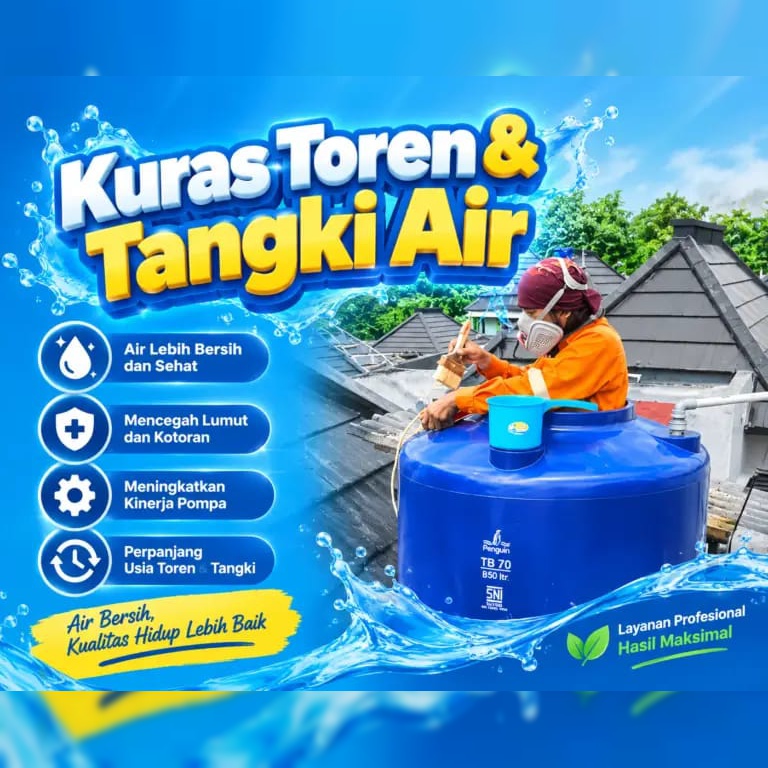 Jasa Kuras Toren & Tangki Air